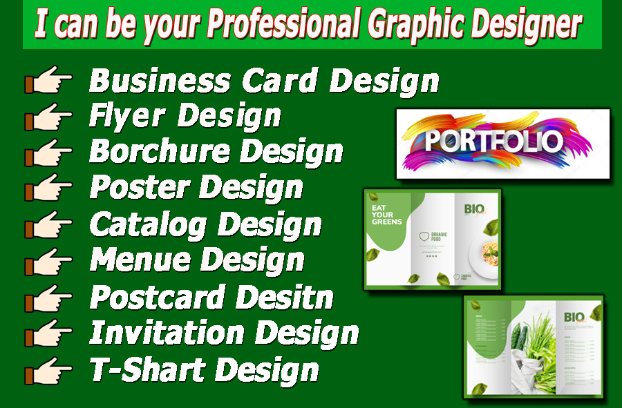 4912I will be your professional Graphics Designer