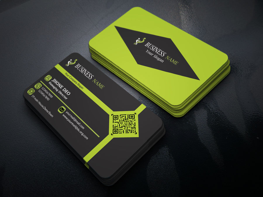 6301i will do modern business card in 1 hour