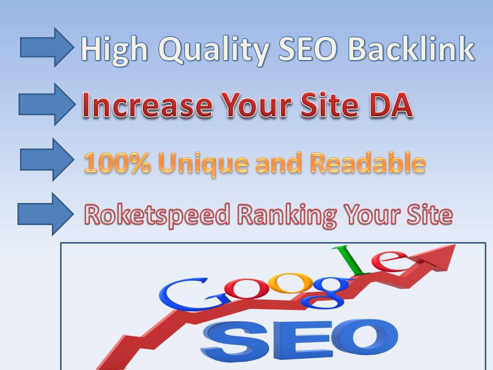 6654I will provide high authority SEO backlink building for top ranking in Google