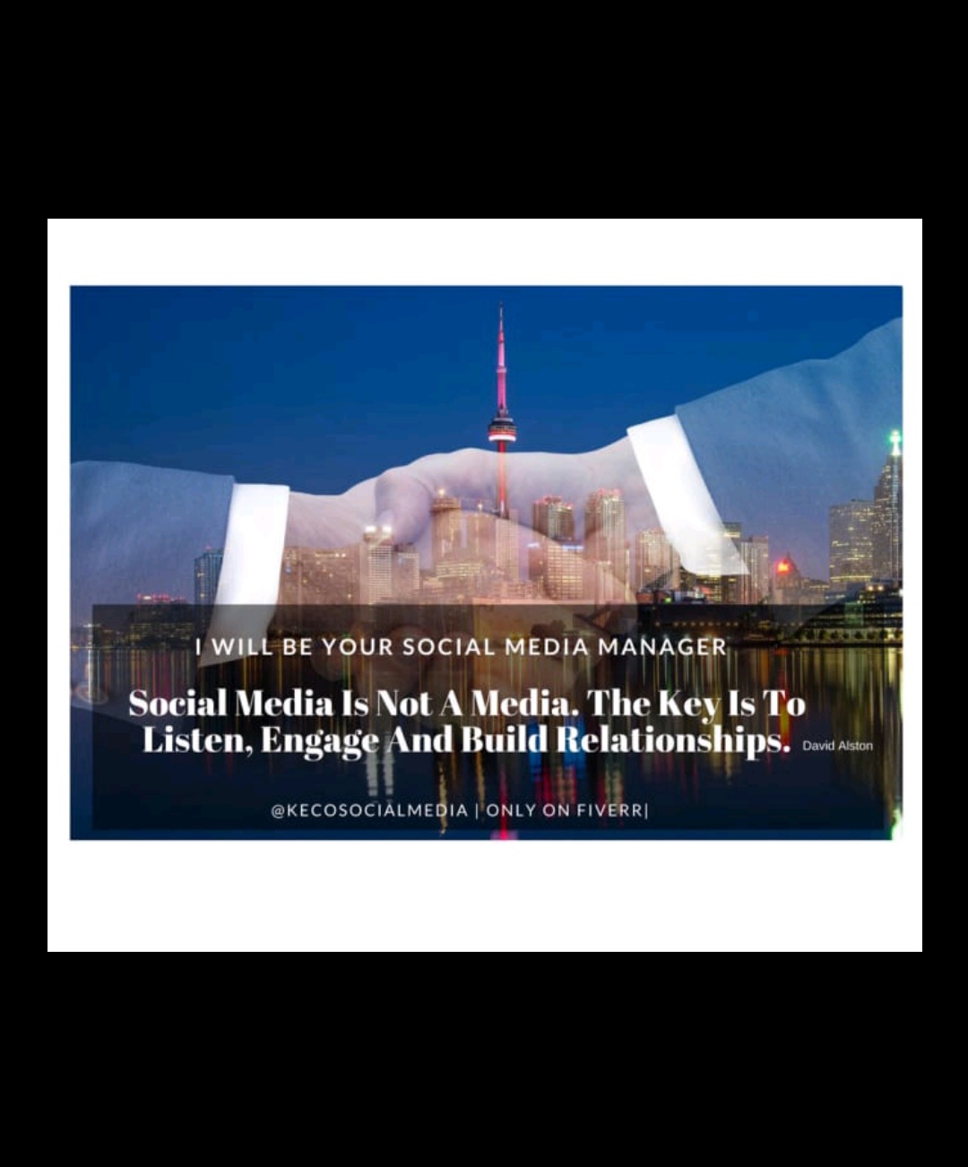 5684Be your social media manager, social media marketing