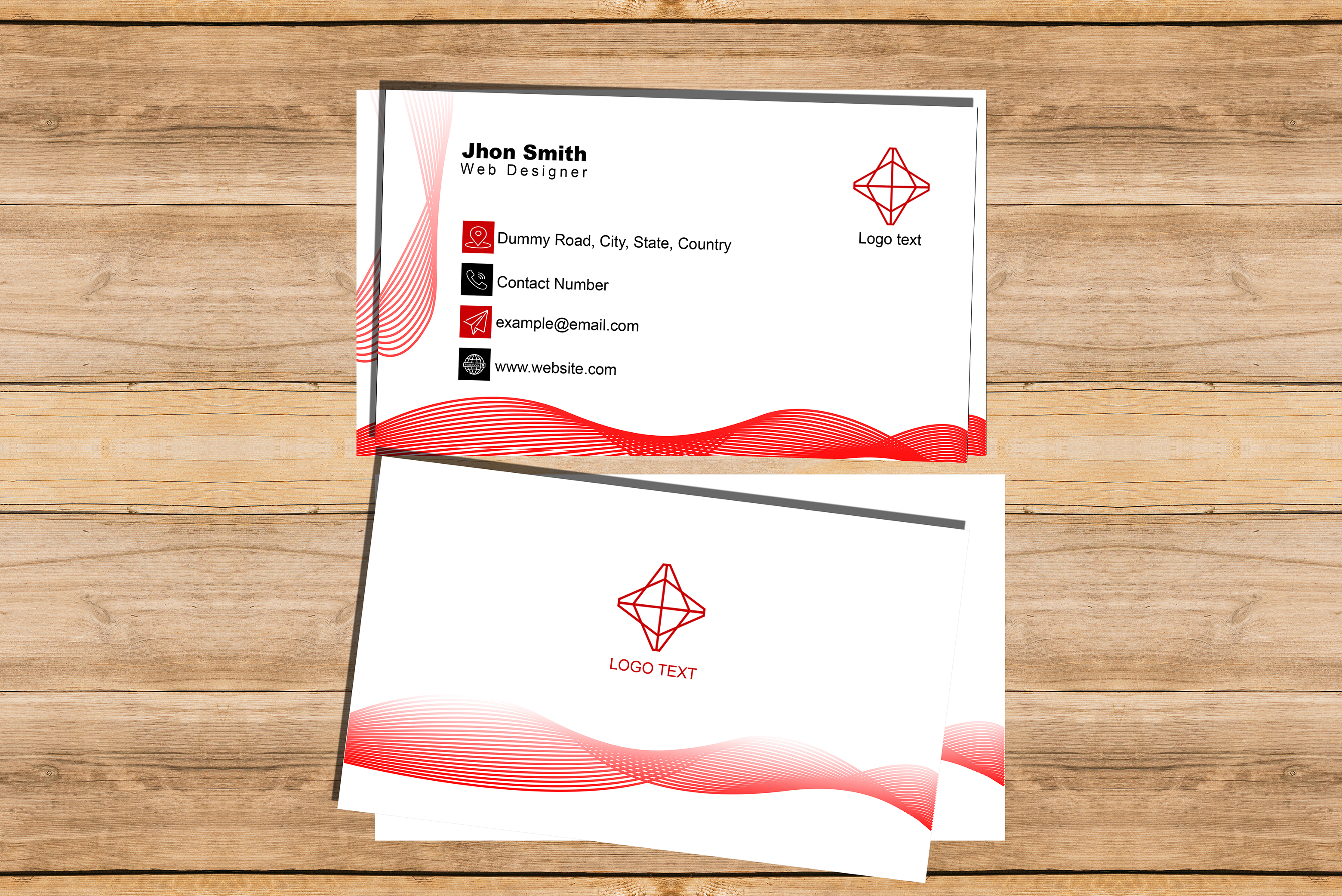 5817Business card