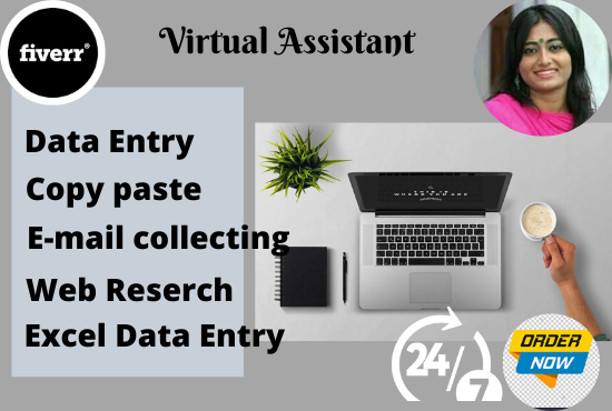 7200I will do data entry, typing, and copy paste work