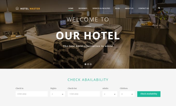 4756I will design modern website for your business