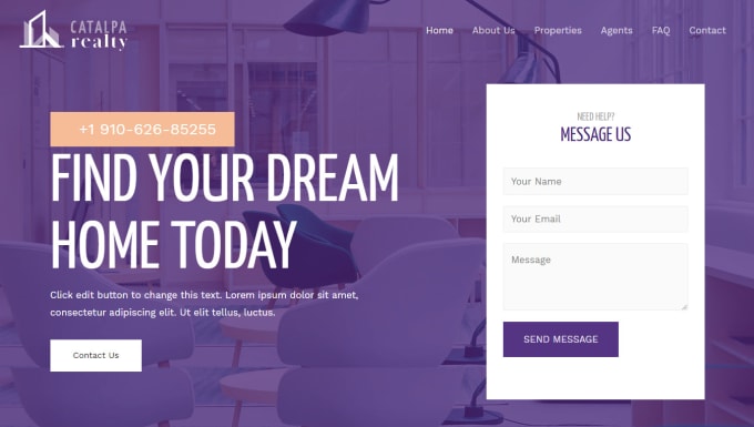 4750I will design modern website for your business