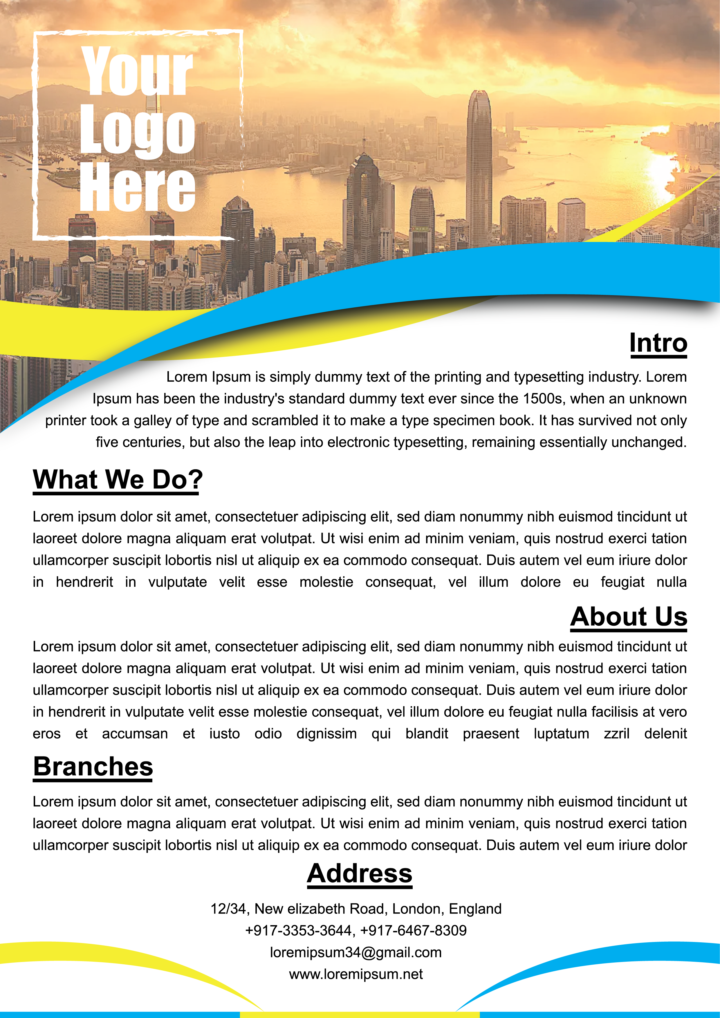 6138I will design the best promotional flyer for your business