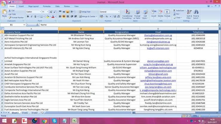 5323I will do on data entry Microsoft word,excel,power point