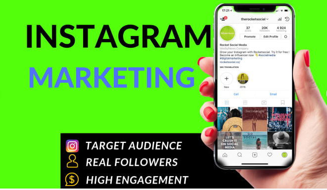6712I will do Instagram marketing and growth Organic followers.