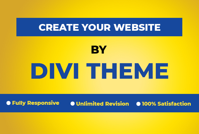 8626Create your WordPress website by Divi theme