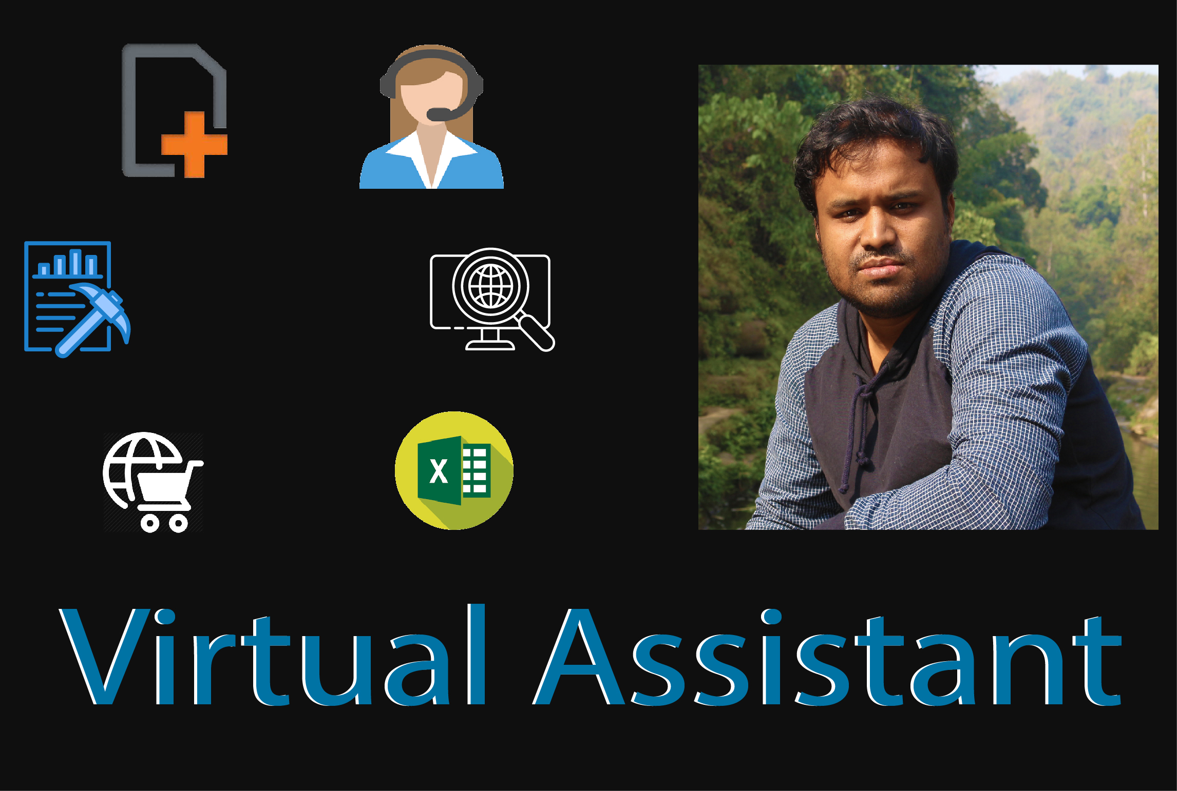 9503I will be your virtual assistant for web research & data entry