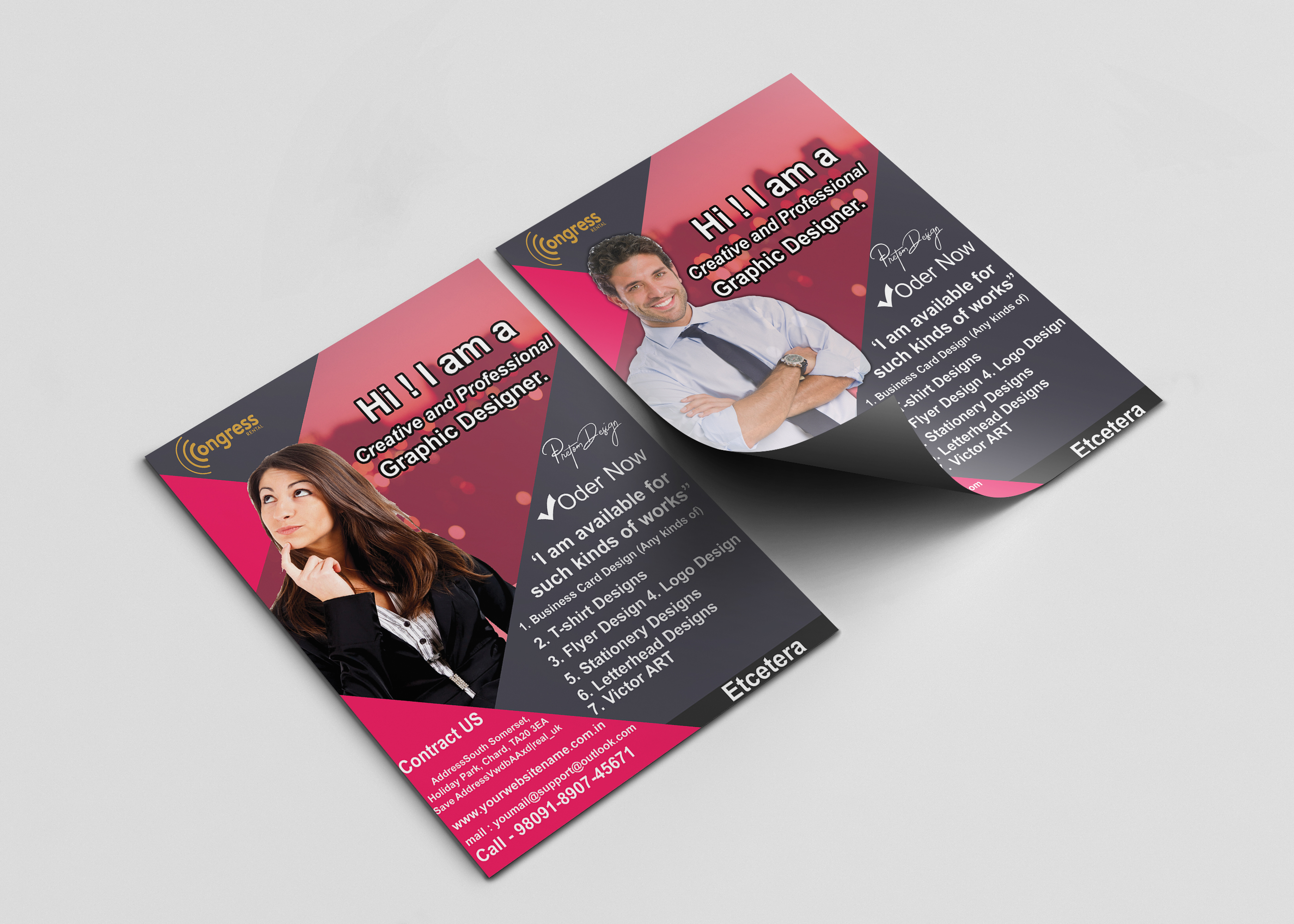 11632I will design the best promotional flyer for your business