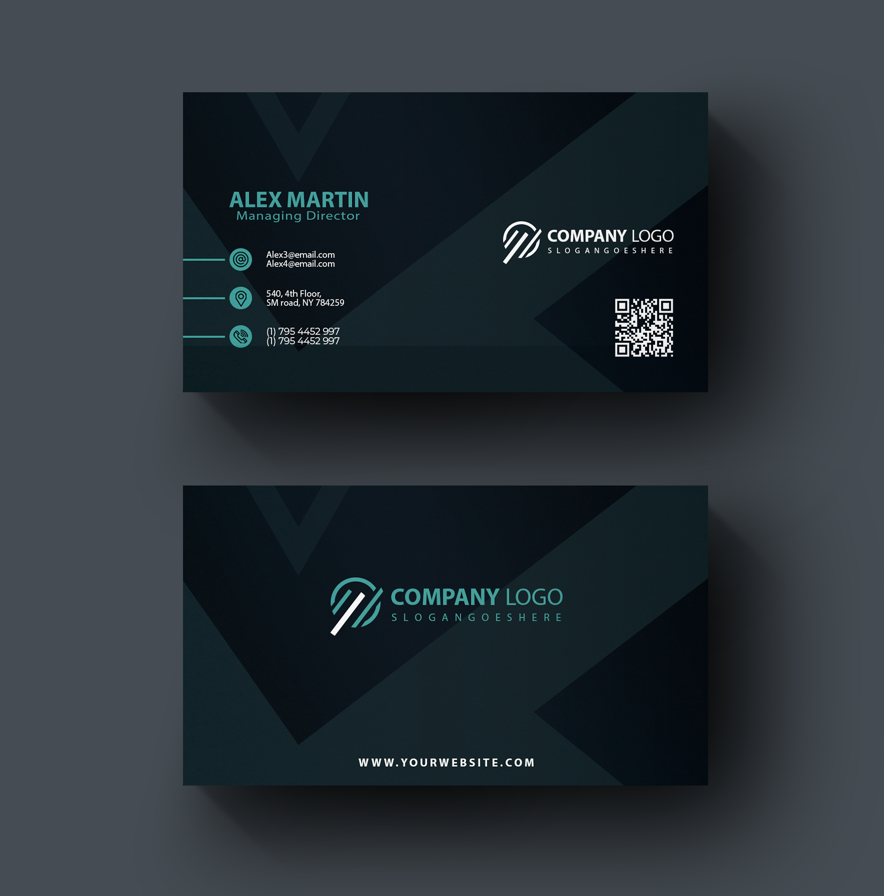 10893Business card