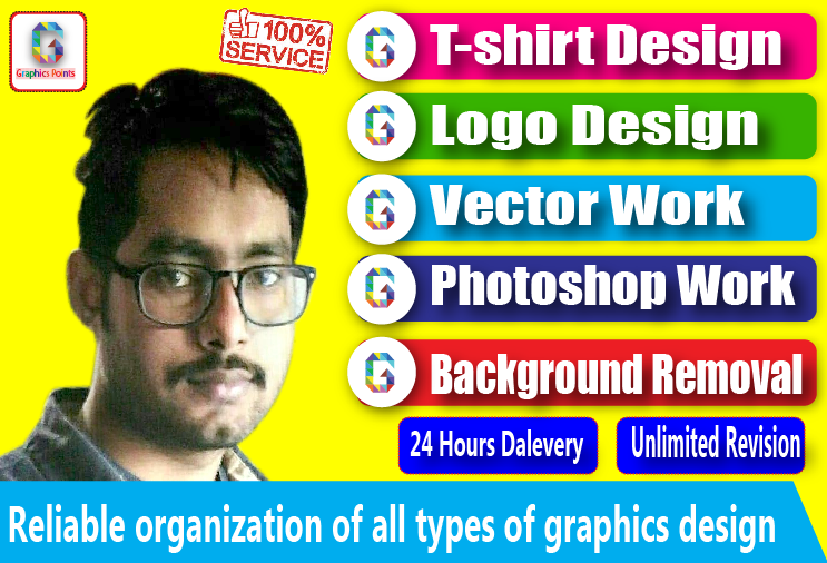 10326I will be your professional graphics designer