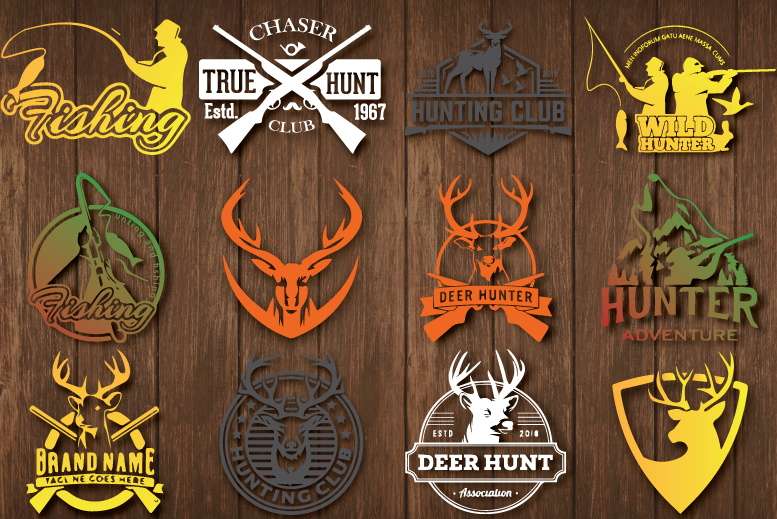 11401I will design a beautiful hunting and fishing logo