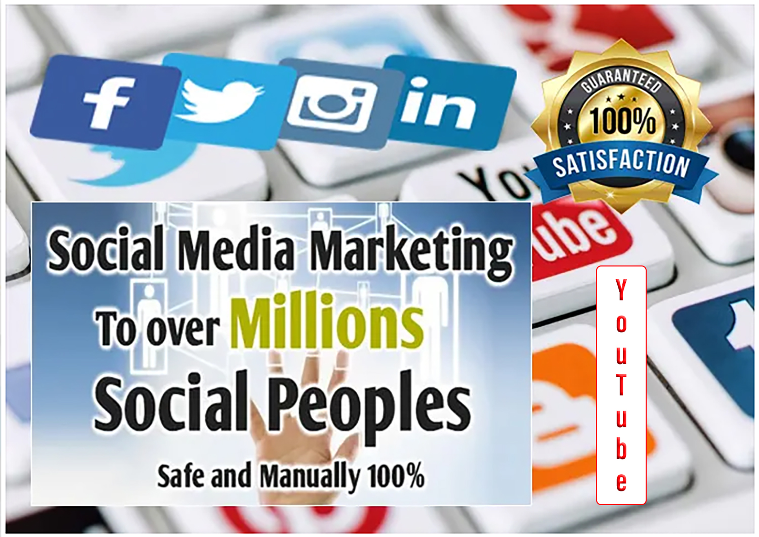 12156Vast followers, views, comments, subscribers by social media marketing
