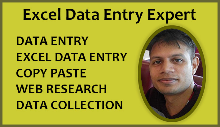 13841I will do web research only 30 minute, data entry, excel expert
