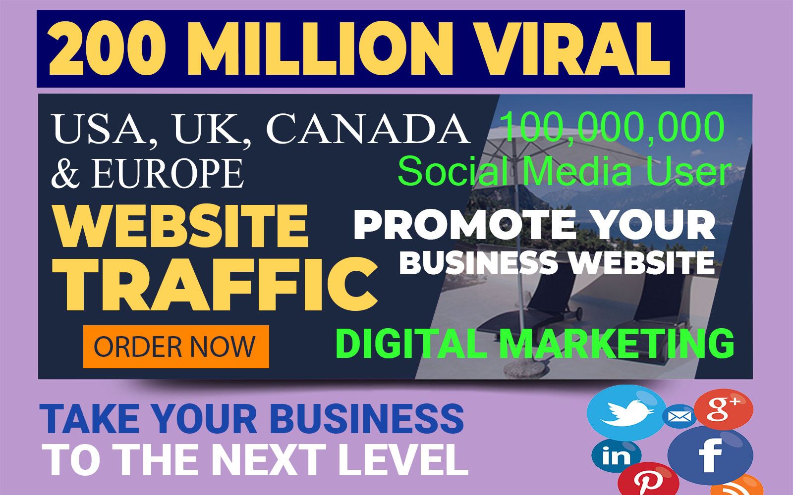 13239I will do website promotion and drive traffic from social media active user