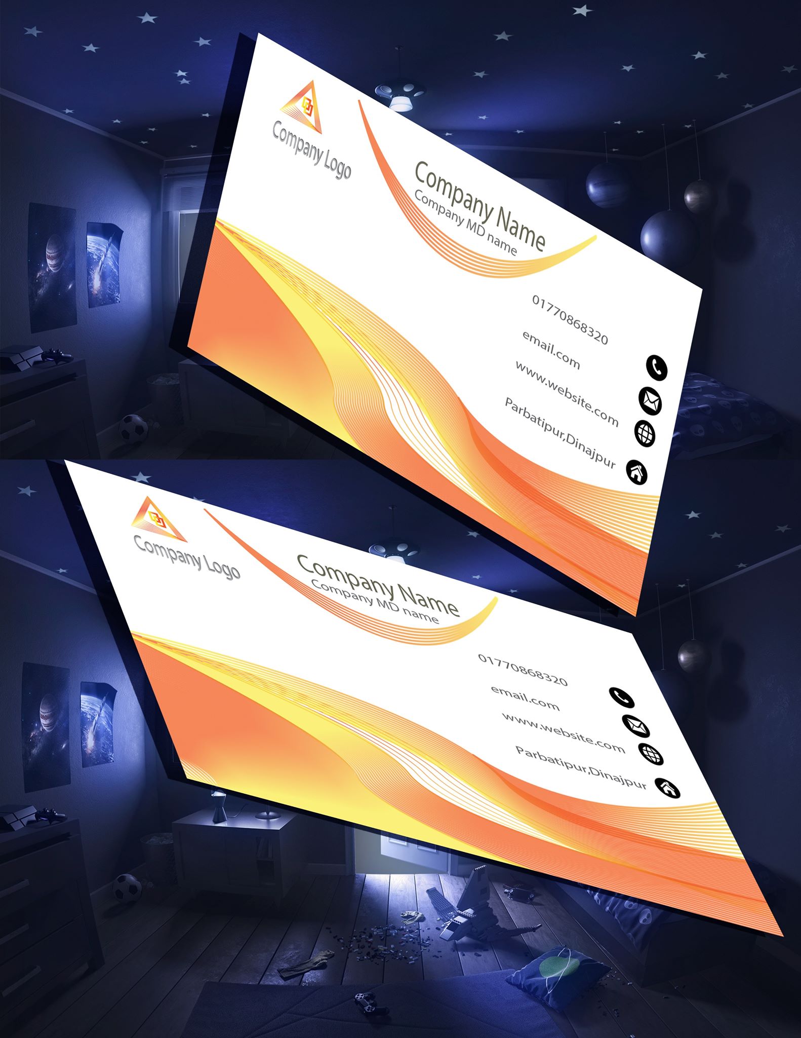 15416Business card