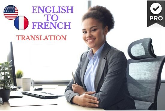 15394English to french translation, graphic designer