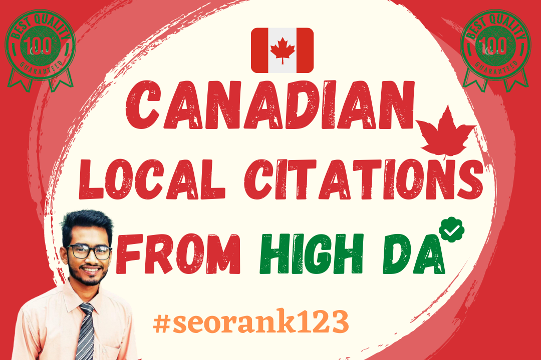 16118I will do 100 top authority canada local citations
