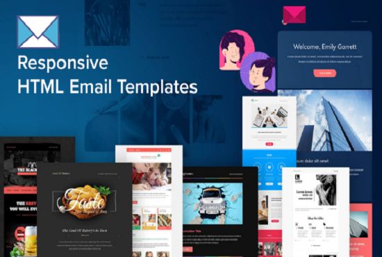 16037I will create email templates or newsletter for your business