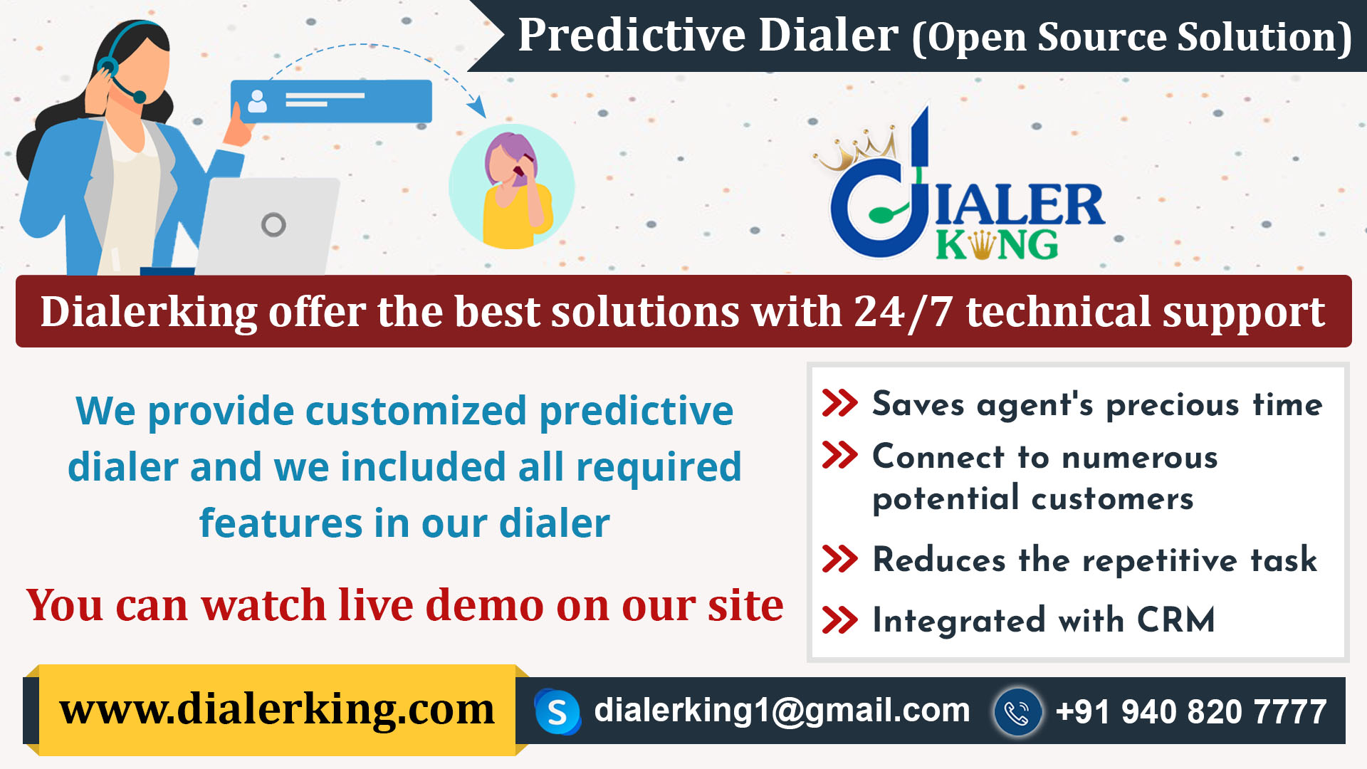 23895Sound box dialer