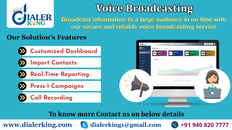 23878Voice broadcasting solution